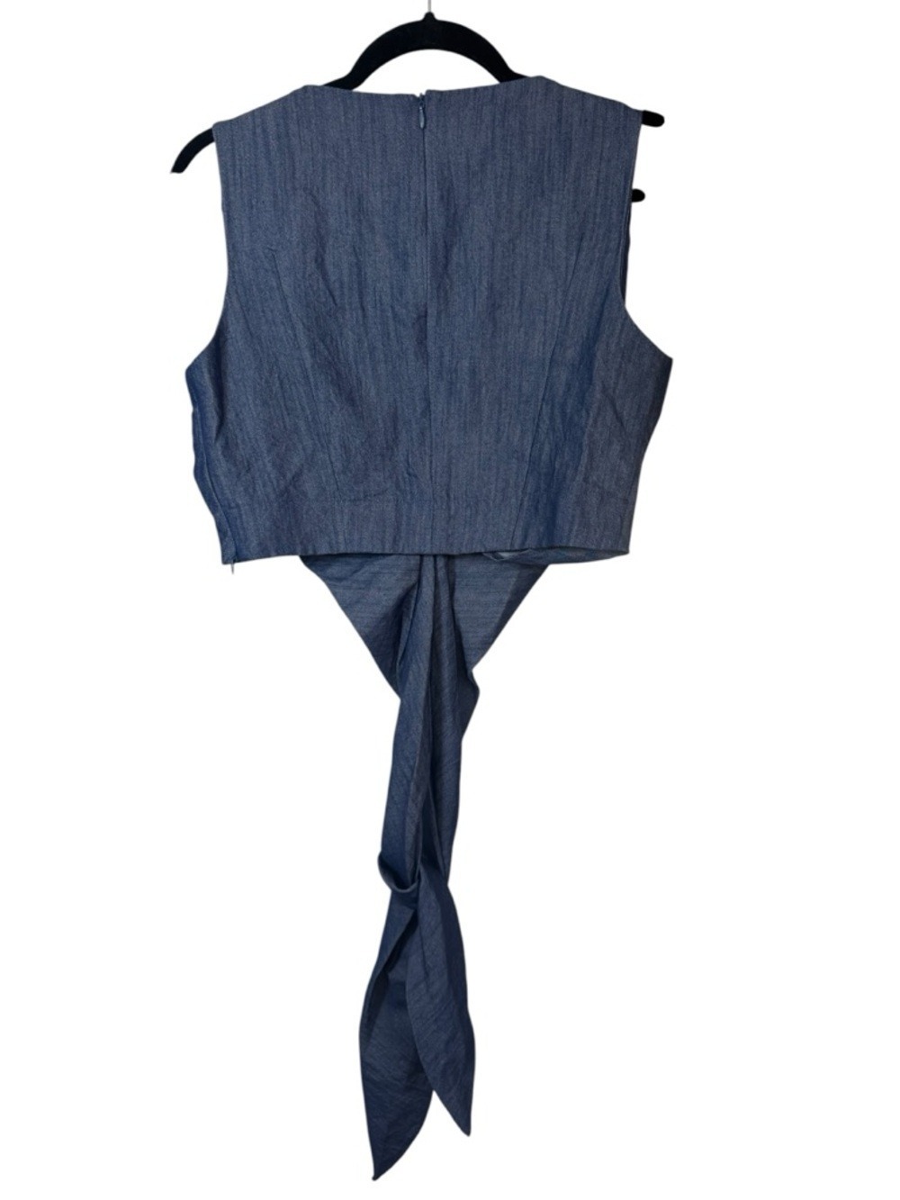 Commense SET Cross-Tie Crop Top & Wide-Leg Pants Set See Description - Picture 3 of 9